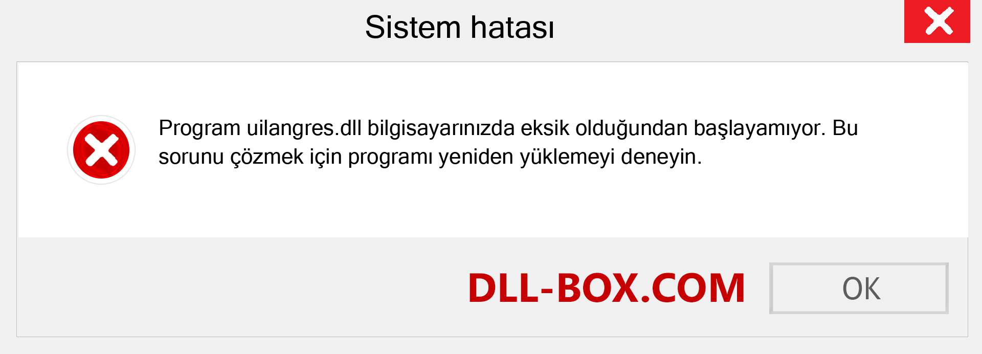 uilangres.dll dosyası eksik mi? Windows 7, 8, 10 için İndirin - Windows'ta uilangres dll Eksik Hatasını Düzeltin, fotoğraflar, resimler